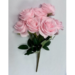 Rose Bouquet Lt Pink 16" (9)