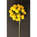 Yellow Flower 6" 32"H