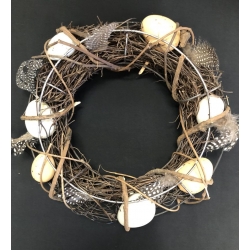 Eggs Wreath 10"