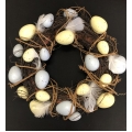 Eggs Wreath 13"