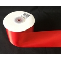 Satin Double Face Red 2.5" x 25y.