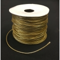 Metallic Tinsel Cord Gold 1mm 100y