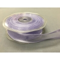 Organza with Wired Satin Edge Lavender 1" 25y