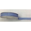 Gingham  Wired Blue 5/8" 25Y.