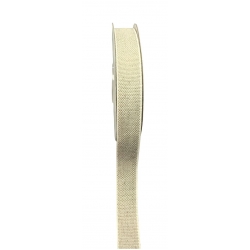 Linen Ribbon Natural 5/8" 10y